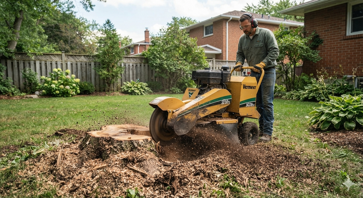 ✓ Stump Grinding